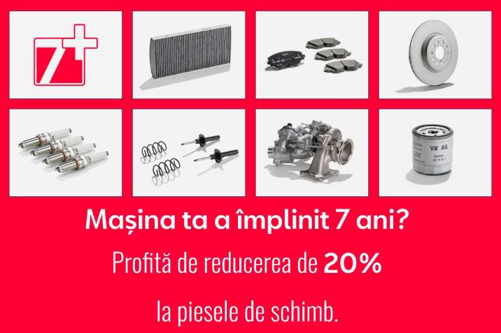 Reduceri la piese de schimb