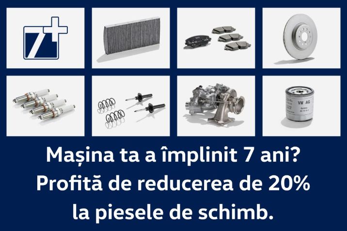 Reduceri la piese de schimb