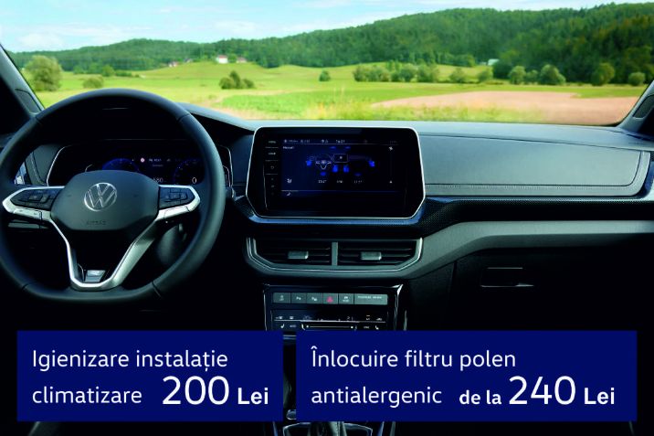 Igienizează instalația de climatizare și înlocuiește filtrul de polen. 